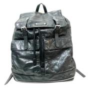 Balenciaga Vintage Pre-owned Laeder ryggsckar Black, Dam