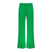 Chiara Ferragni Collection Wide Trousers Green, Dam