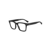 Dsquared2 Matt Svarta Glasögon för Stiluppgradering Black, Unisex