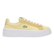 Lacoste Sneakers Yellow, Dam