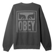 Obey Sweatshirts Black, Herr