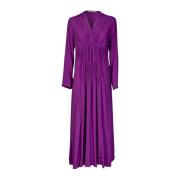 Jucca Midi Dresses Purple, Dam