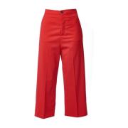 Phisique du Role Wide Trousers Red, Dam