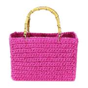 Chica London Tote Bags Pink, Dam