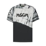 Msgm T-Shirts Gray, Herr