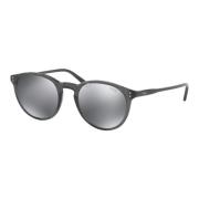 Ralph Lauren Transparent Mörkgrå Solglasögon PH 4110 Gray, Unisex