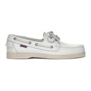 Sebago Sjömansskor White, Herr