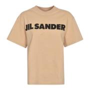 Jil Sander T-Shirts Beige, Dam
