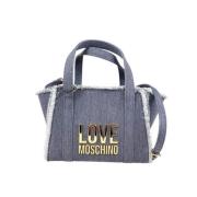 Love Moschino Tote Bags Blue, Dam