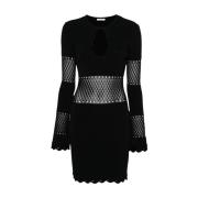 Patrizia Pepe Short Dresses Black, Dam