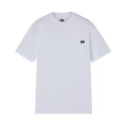 Dickies Casual Luray Fick T-shirt för Män White, Herr