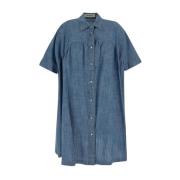 Semicouture Shirts Blue, Dam