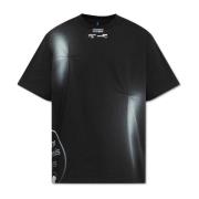 Ader Error T-shirt med logotyp Black, Unisex