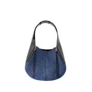 Alexander McQueen Shoulder Bags Blue, Dam