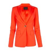 Pinko Elegant Blazer för Kvinnor Orange, Dam