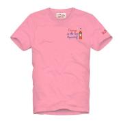 Saint Barth T-Shirts Pink, Herr