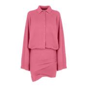 Laneus Shirt Dresses Pink, Dam