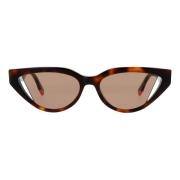 Fendi Modiga Cat-Eye Solglasögon Brown, Dam