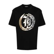 Just Cavalli T-Shirts Black, Herr