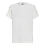 Etro Vit Paisley Tryck Bomull T-shirt White, Herr