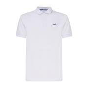 Sun68 Vita T-shirts och Polos White, Herr