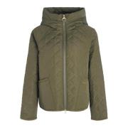 Barbour Down Jackets Green, Dam