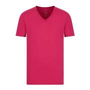 Armani Exchange T-Shirts Red, Herr