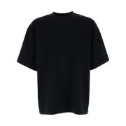 Axel Arigato Distressed Svarta T-shirts och Polos Black, Herr