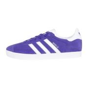 Adidas Originals Vita och lila Gazelle Sneakers Purple, Dam