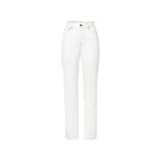 IVY OAK Straight Jeans White, Dam