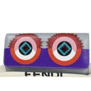 Fendi Vintage Pre-owned Laeder plnbcker Purple, Dam