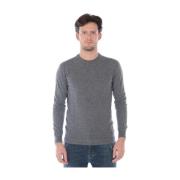 Daniele Alessandrini Lyxig Woolly Sweater Pullover Gray, Herr