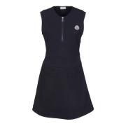 Moncler Short Dresses Black, Dam