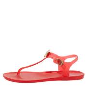 Carolina Herrera Pre-owned Pre-owned Gummi lgskor Red, Dam