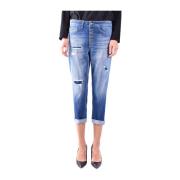 Dondup Stiliga Denimbyxor Aw21 Blue, Dam