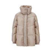 Woolrich Taupe Jacka för Kvinnor Aw23 Beige, Dam