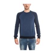 Armani Jeans Sweatshirts Blue, Herr