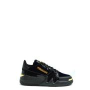 Giuseppe Zanotti Svarta Sneakers för Män Aw23 Black, Herr