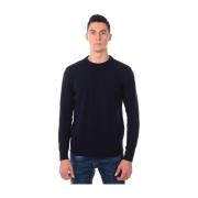 Daniele Alessandrini Sweatshirts Blue, Herr