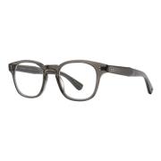 Garrett Leight Black Glass Eyewear Frames ACE II Black, Unisex