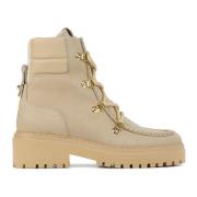 Nubikk Ankle Boots Beige, Dam