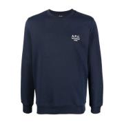 A.p.c. Sweatshirts Blue, Herr