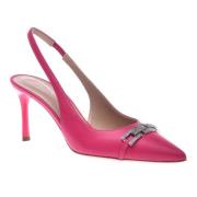 Baldinini Court shoe in fuchsia calfskin Red, Dam