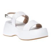 Baldinini Sandal in white calfskin White, Dam