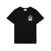 Casablanca Avenida T-Shirt Black, Herr