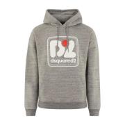 Dsquared2 Sweatshirts Gray, Herr