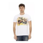 Trussardi T-Shirts White, Herr