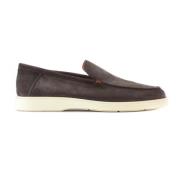 Santoni Loafers Brown, Herr