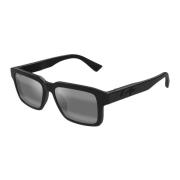 Maui Jim Kahiko 635-02 Matte Black Sunglasses Black, Unisex