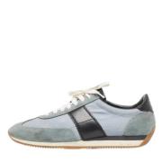 Tom Ford Pre-owned Pre-owned Tyg sneakers Blue, Herr